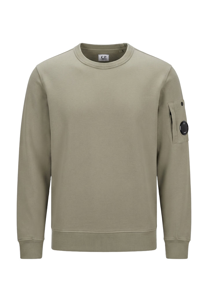 Felpa girocollo grigio per bambino