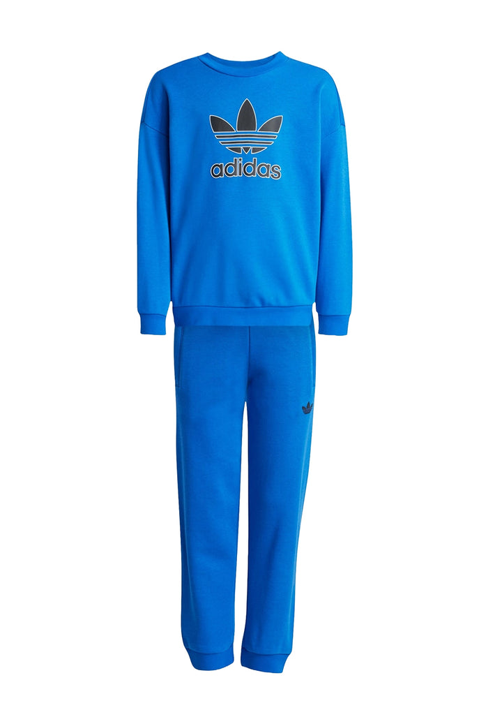 Completo felpa blu per bambino