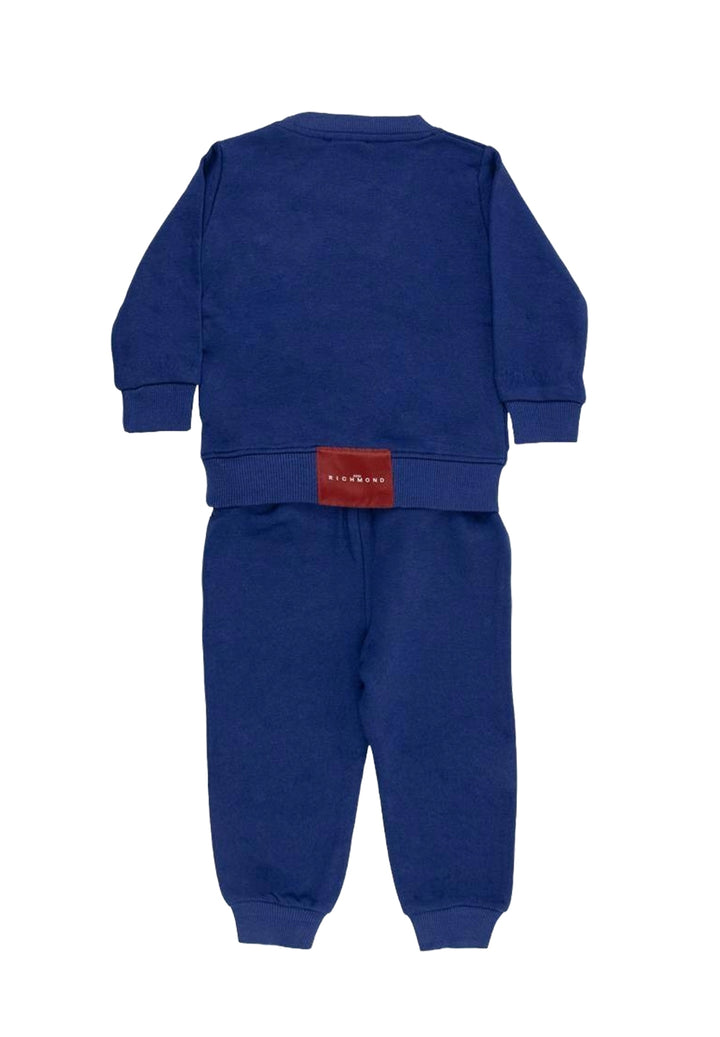 Completo felpa blu per bambino