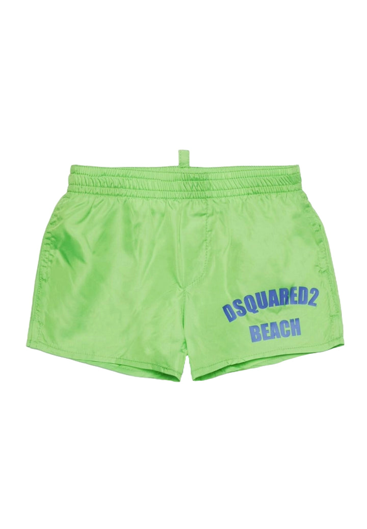 Costume boxer verde per neonato