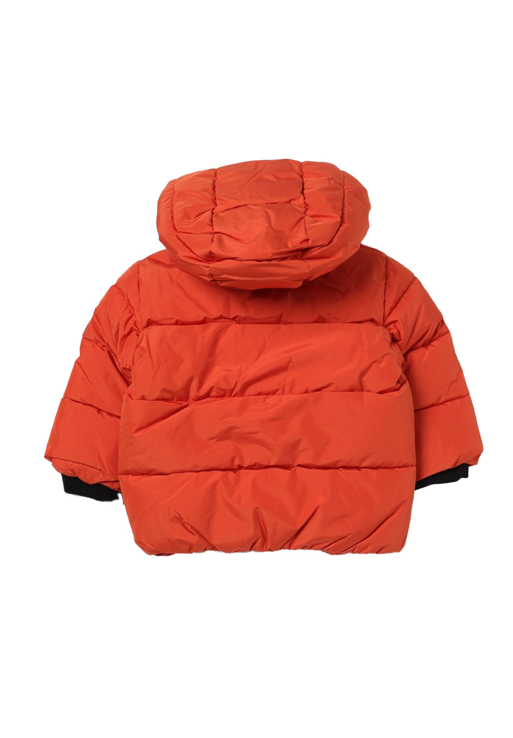 Orangefarbene Jacke für Jungen