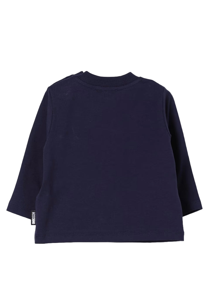 T-shirt blu per neonato