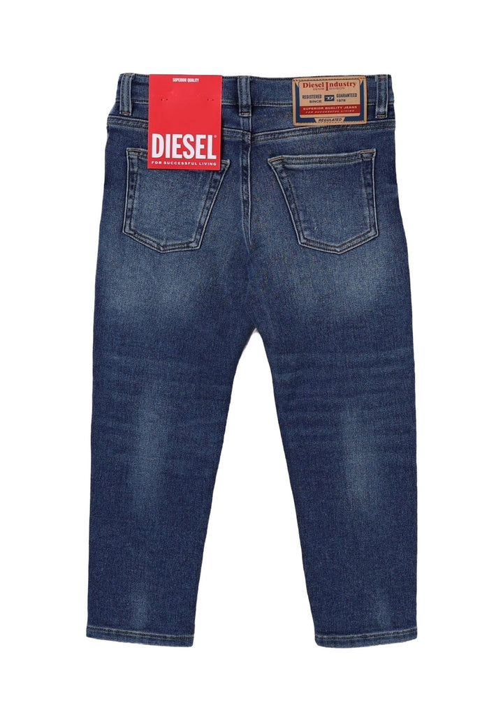 Jeans blu denim per bambino