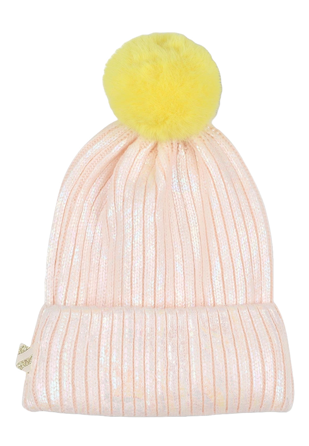 Cappello cipria per bambina