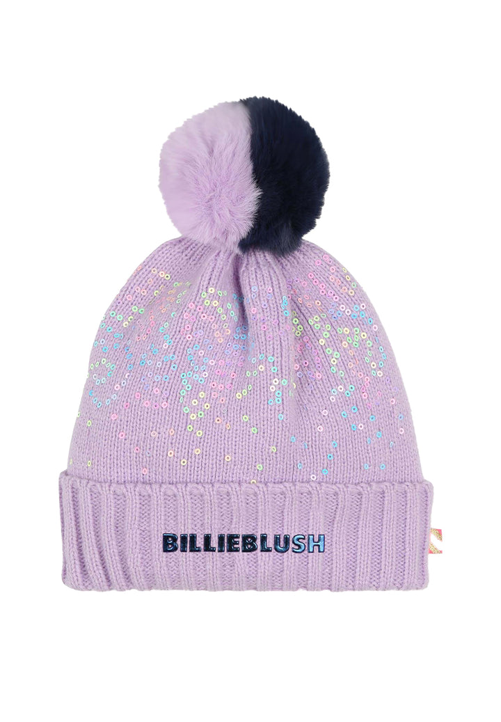 Cappello lilla per bambina