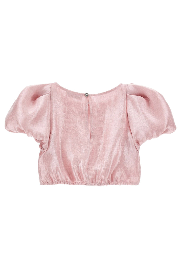 Top rosa per bambina