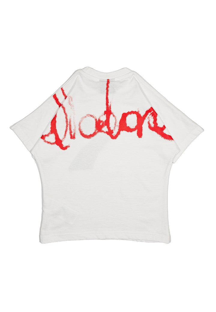 T-shirt bianca per neonato