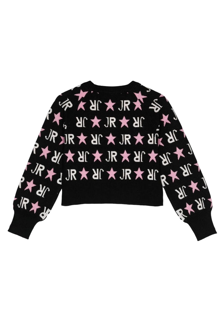 Maglione nero per bambina