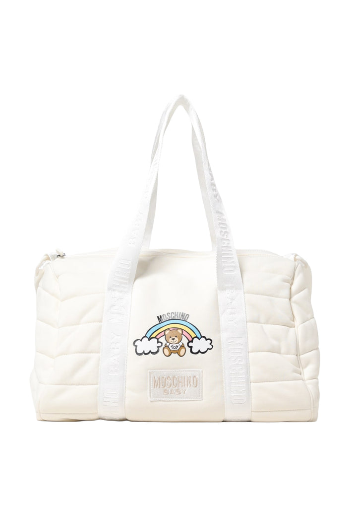 Borsa fasciatoio panna per neonato