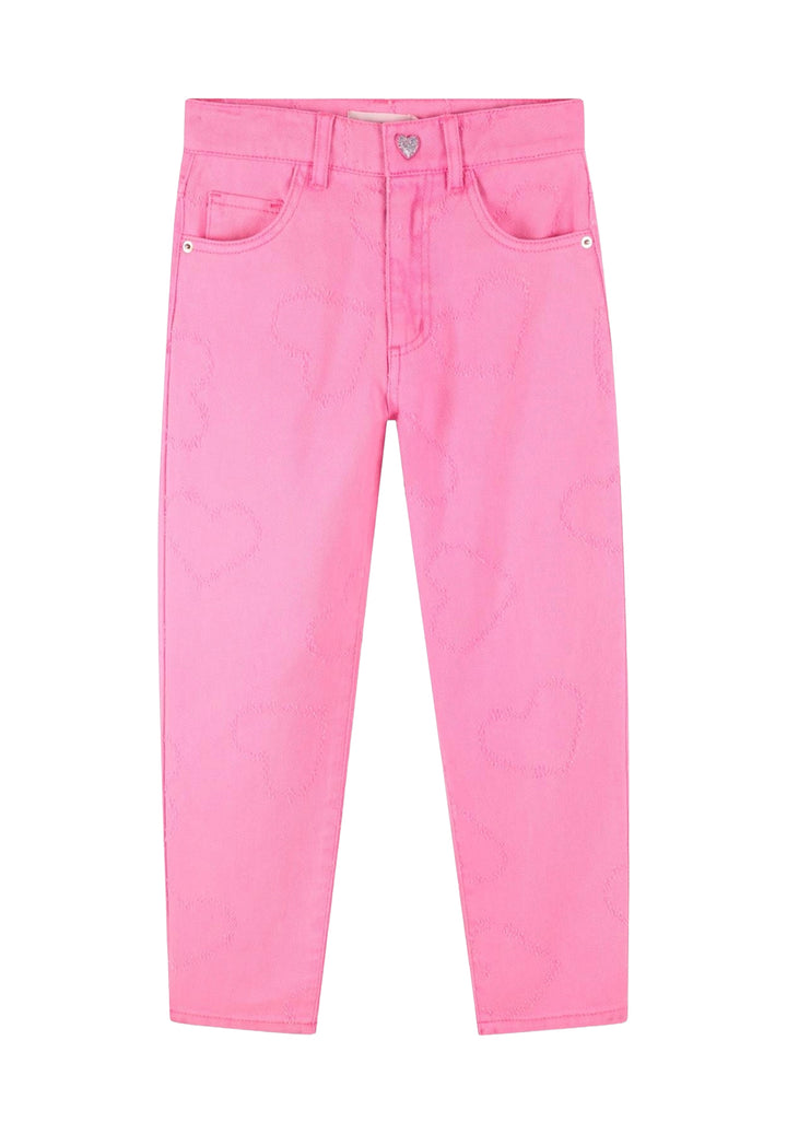 Jeans fuxia per bambina