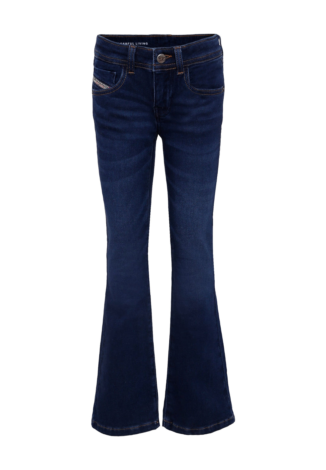 Jeans blu denim per bambina