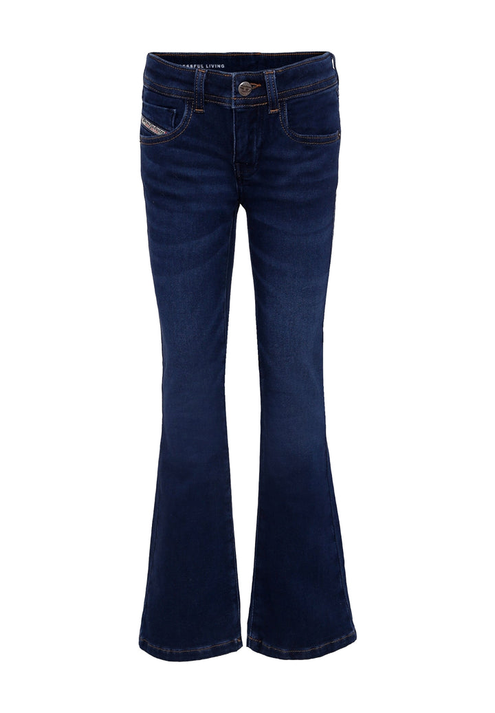 Jeans blu denim per bambina