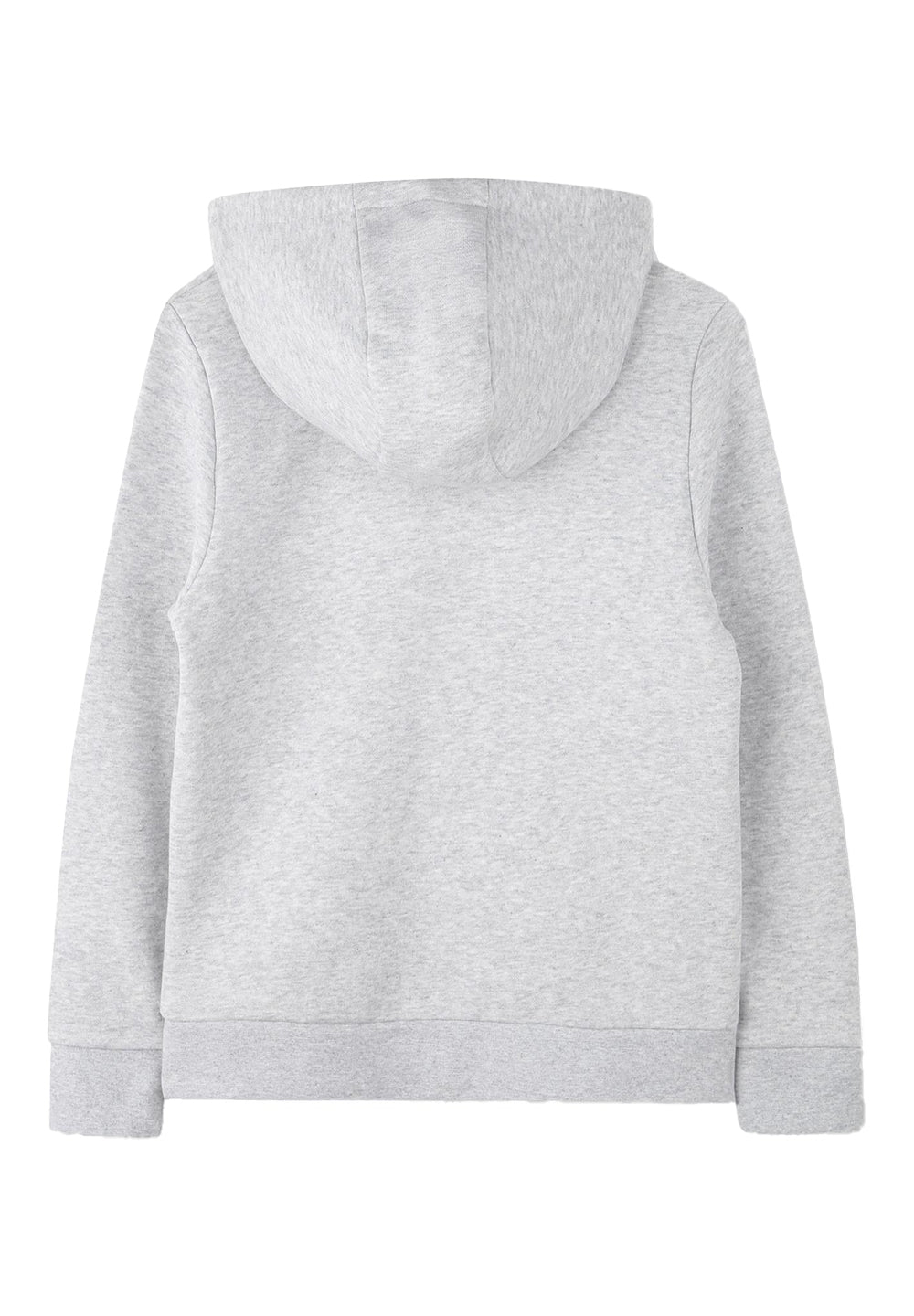 Felpa cappuccio grigia per bambino