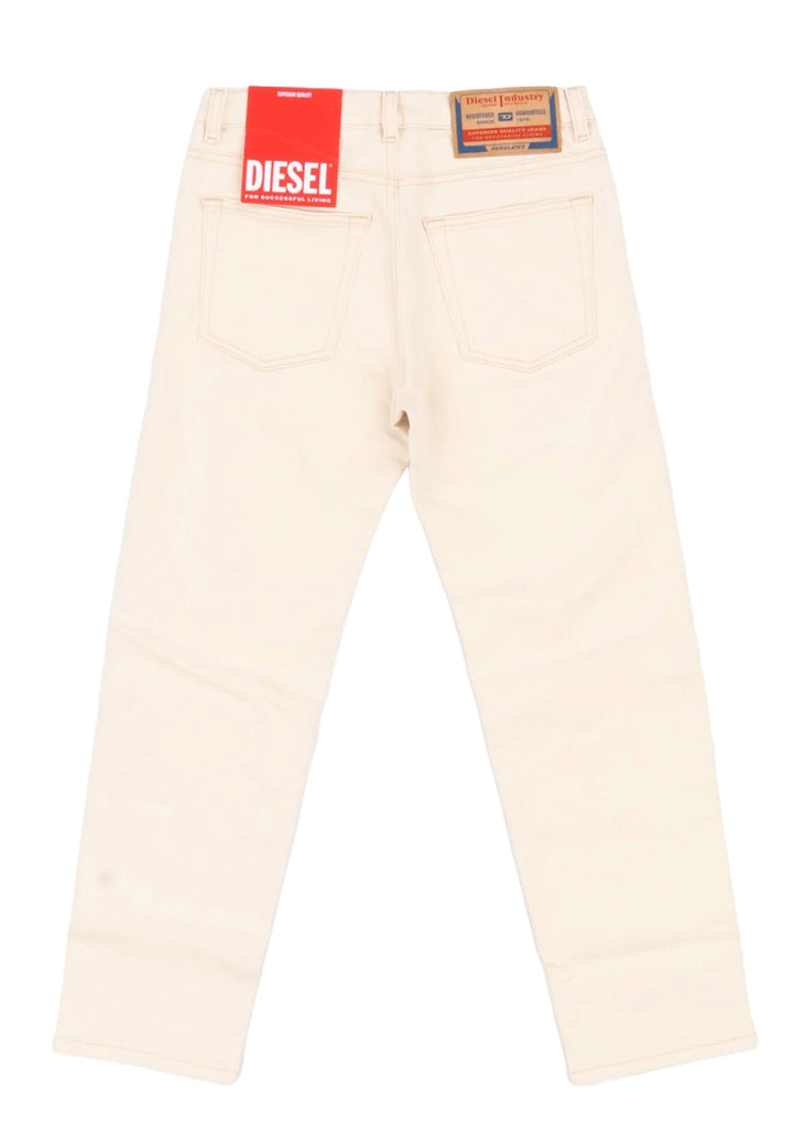 Cream denim jeans for boys