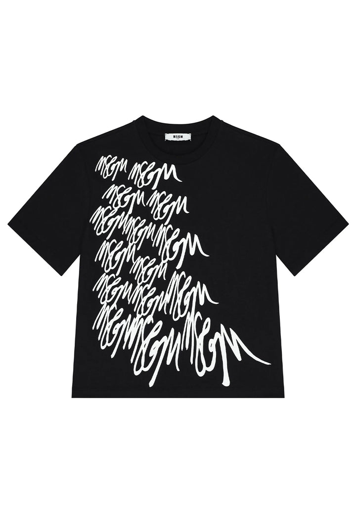 T-shirt nera unisex