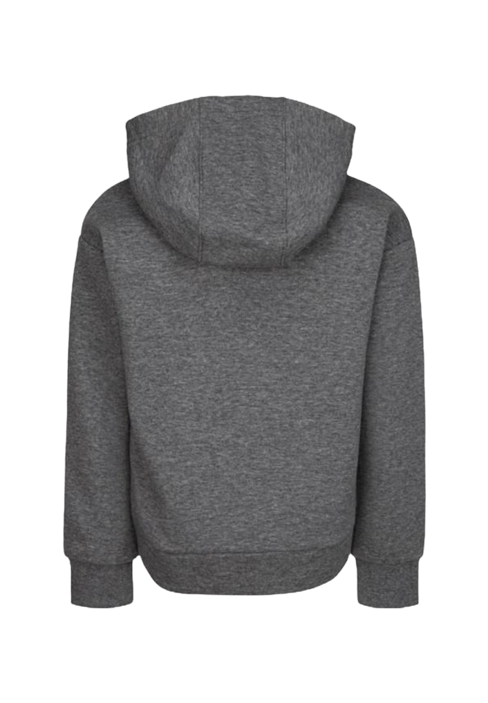 Gray zip sweatshirt for girls