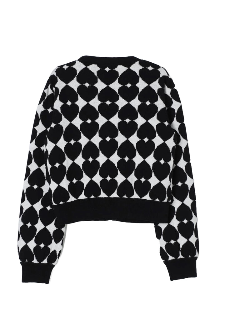 Cardigan nero per bambina