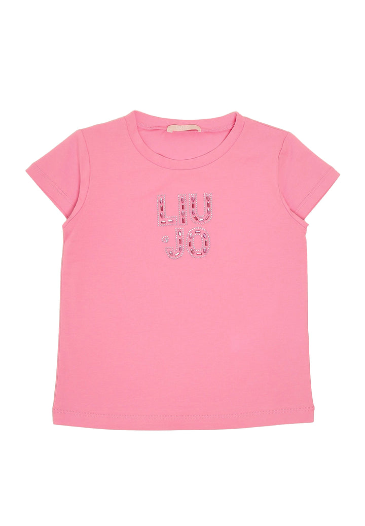 T-shirt rosa per neonata