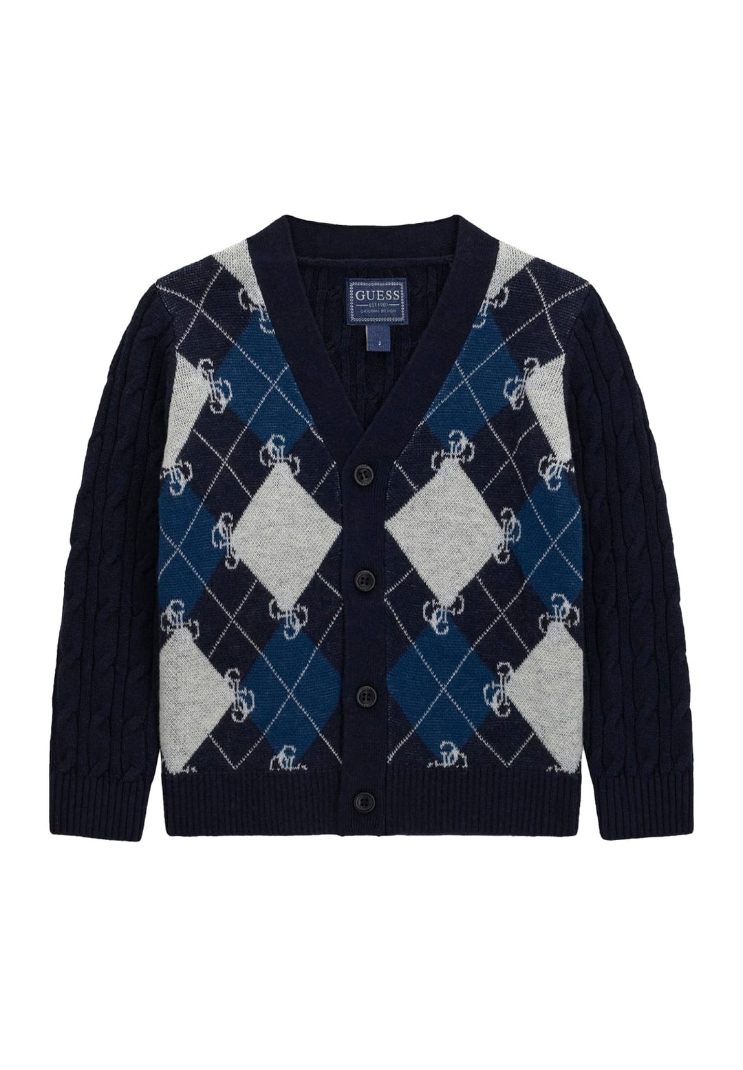 Cardigan blu per bambino