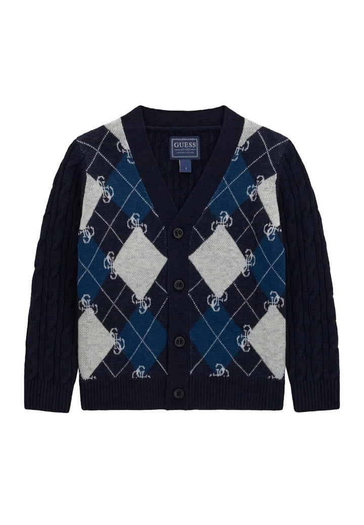 Cardigan blu per bambino