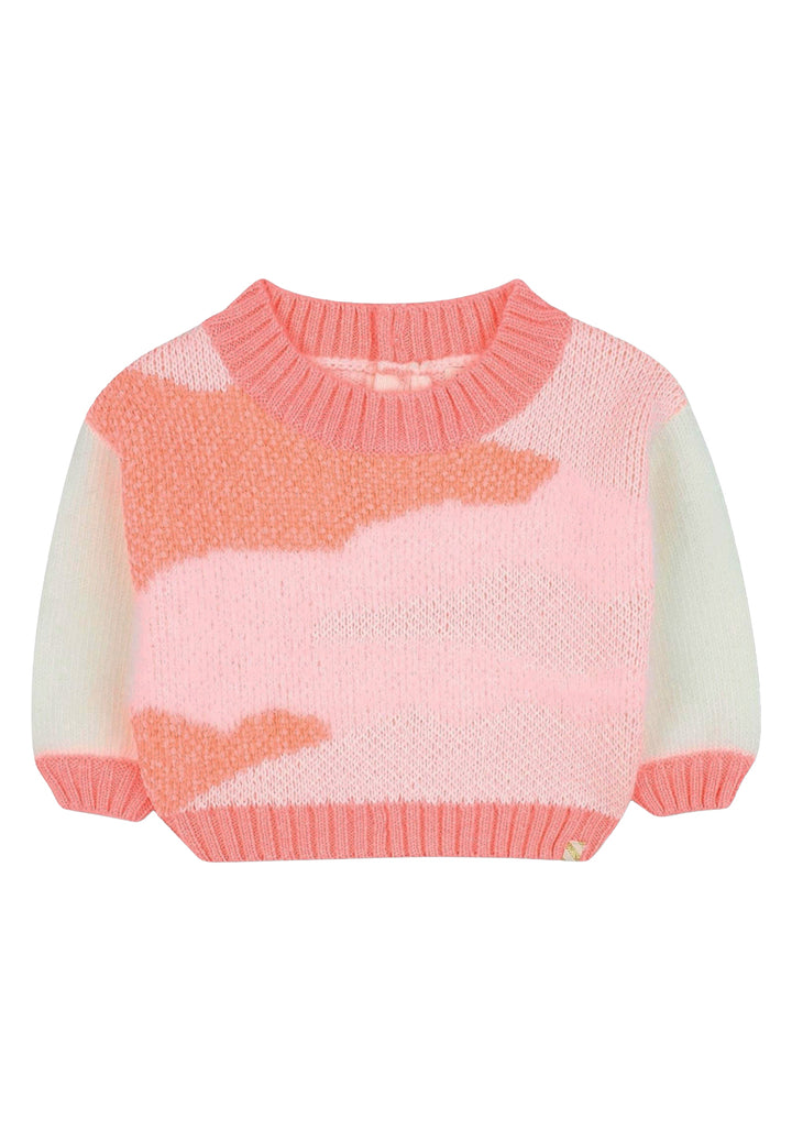 Maglione rosa per neonata