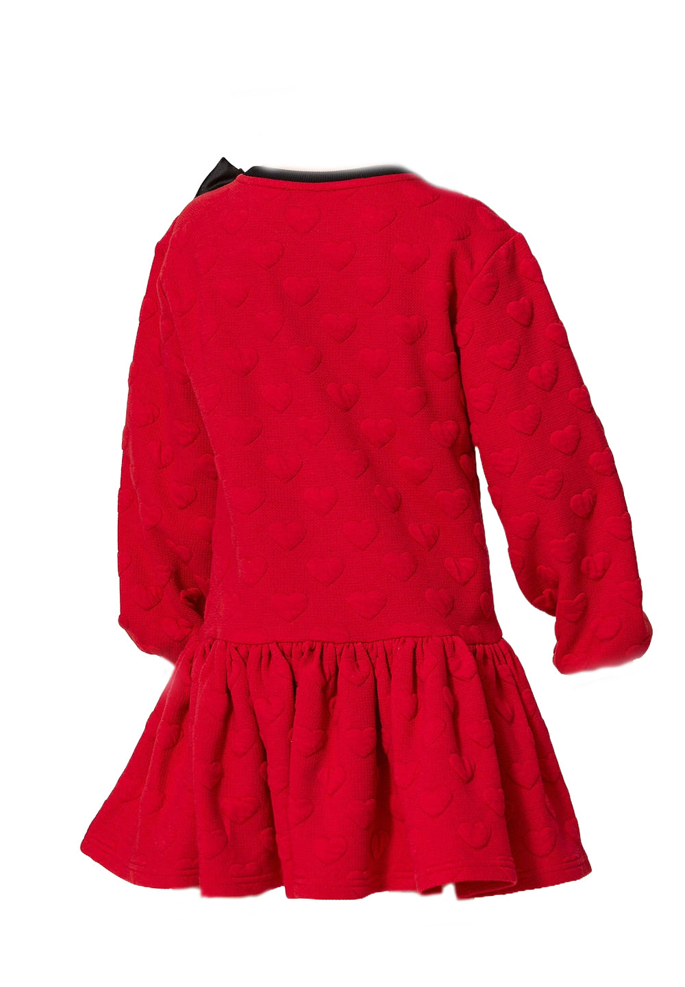 Vestito rosso per bambina