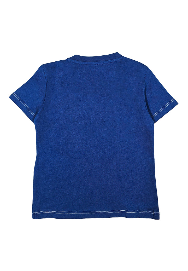 T-shirt blu per neonato