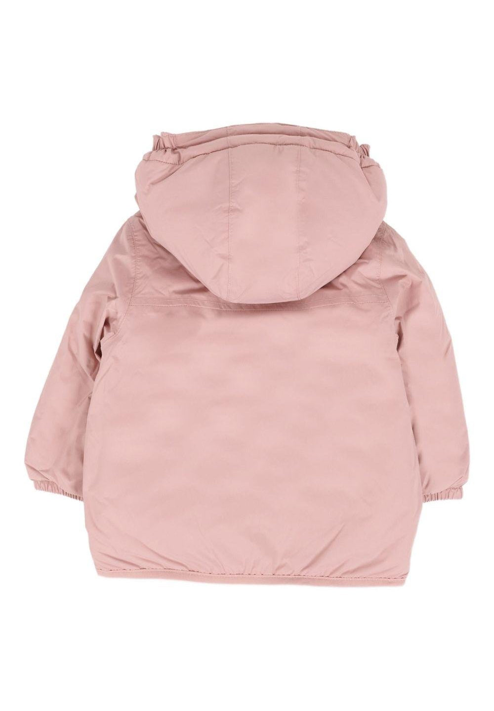 Giubbotto rosa per neonata