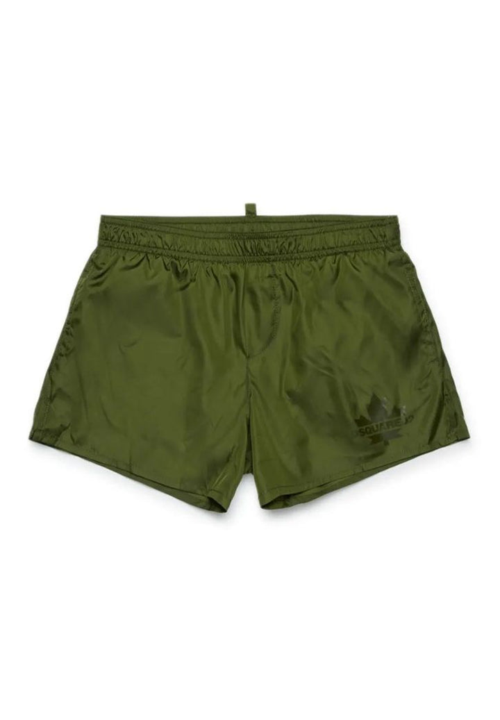 Costume boxer verde per bambino