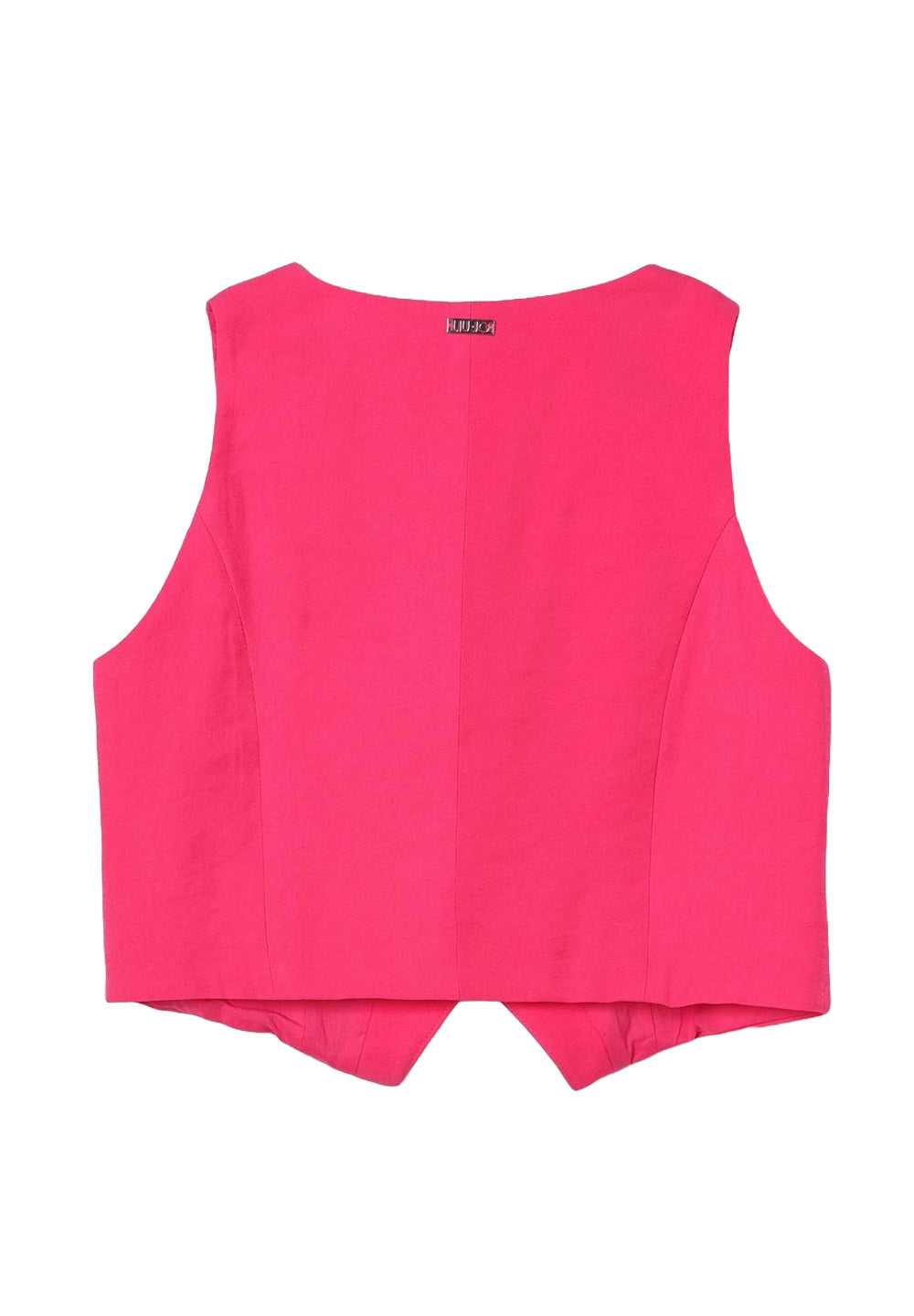 Gilet fuxia per bambina