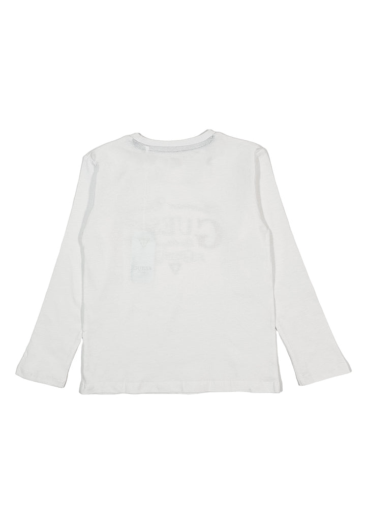 T-shirt bianca per bambino