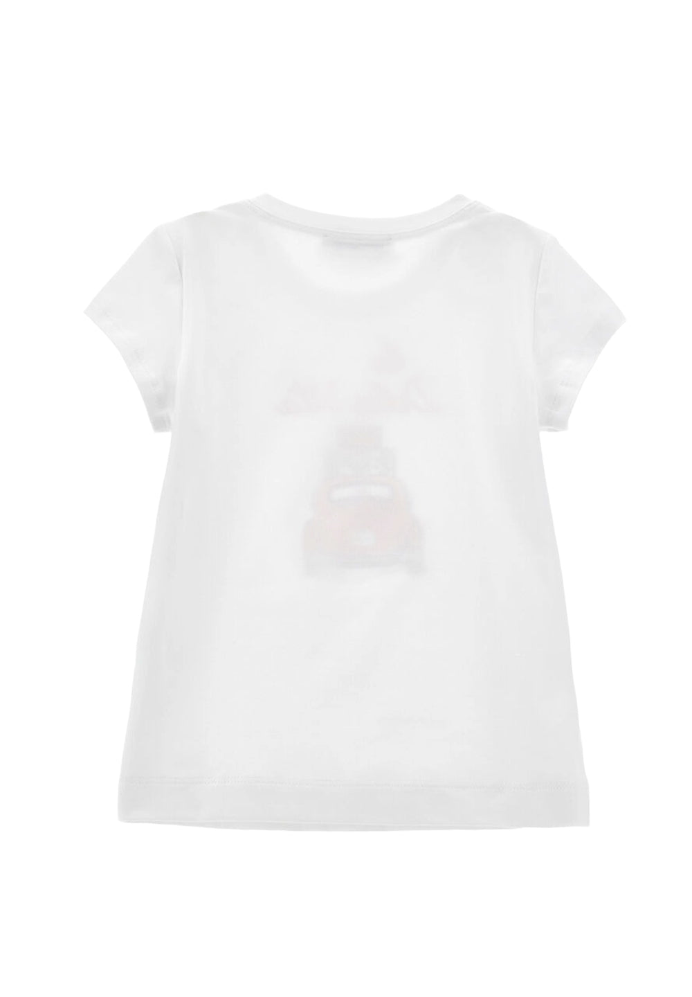 T-shirt bianca per bambina