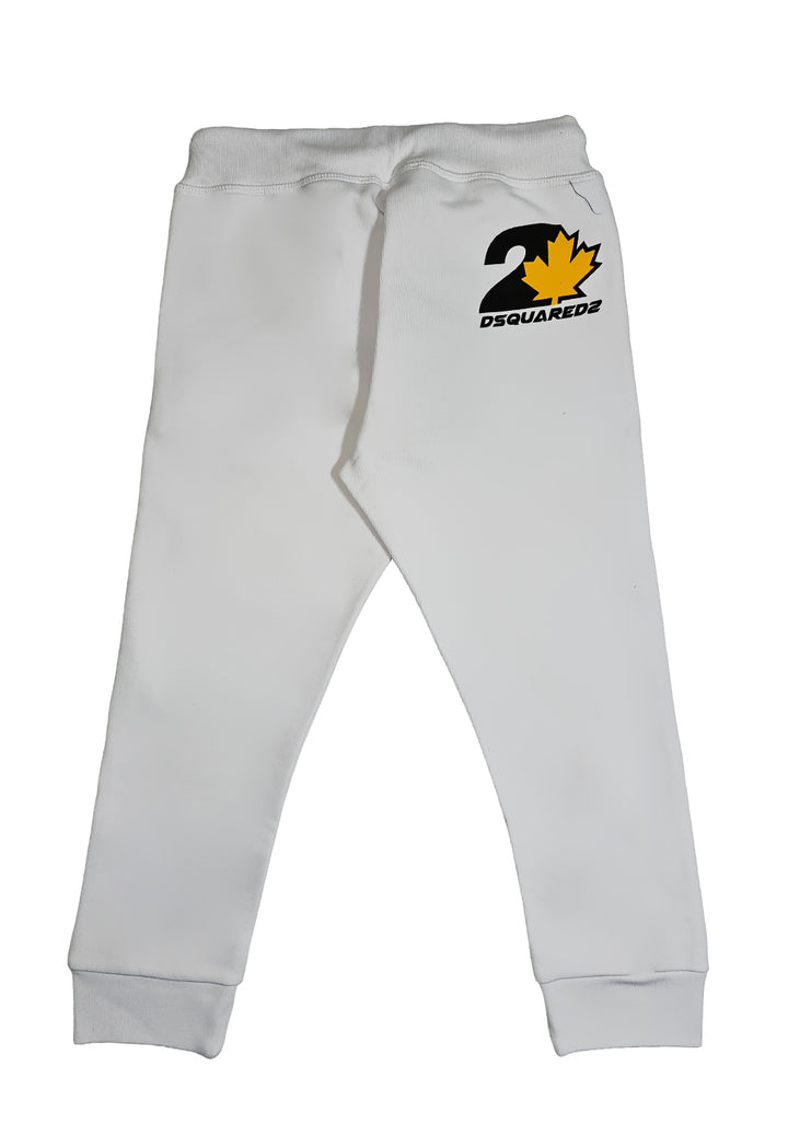 Pantalone felpa bianco per bambino