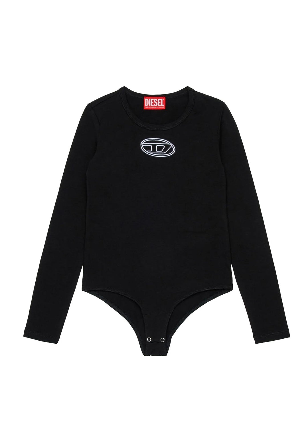 Body nero per bambina