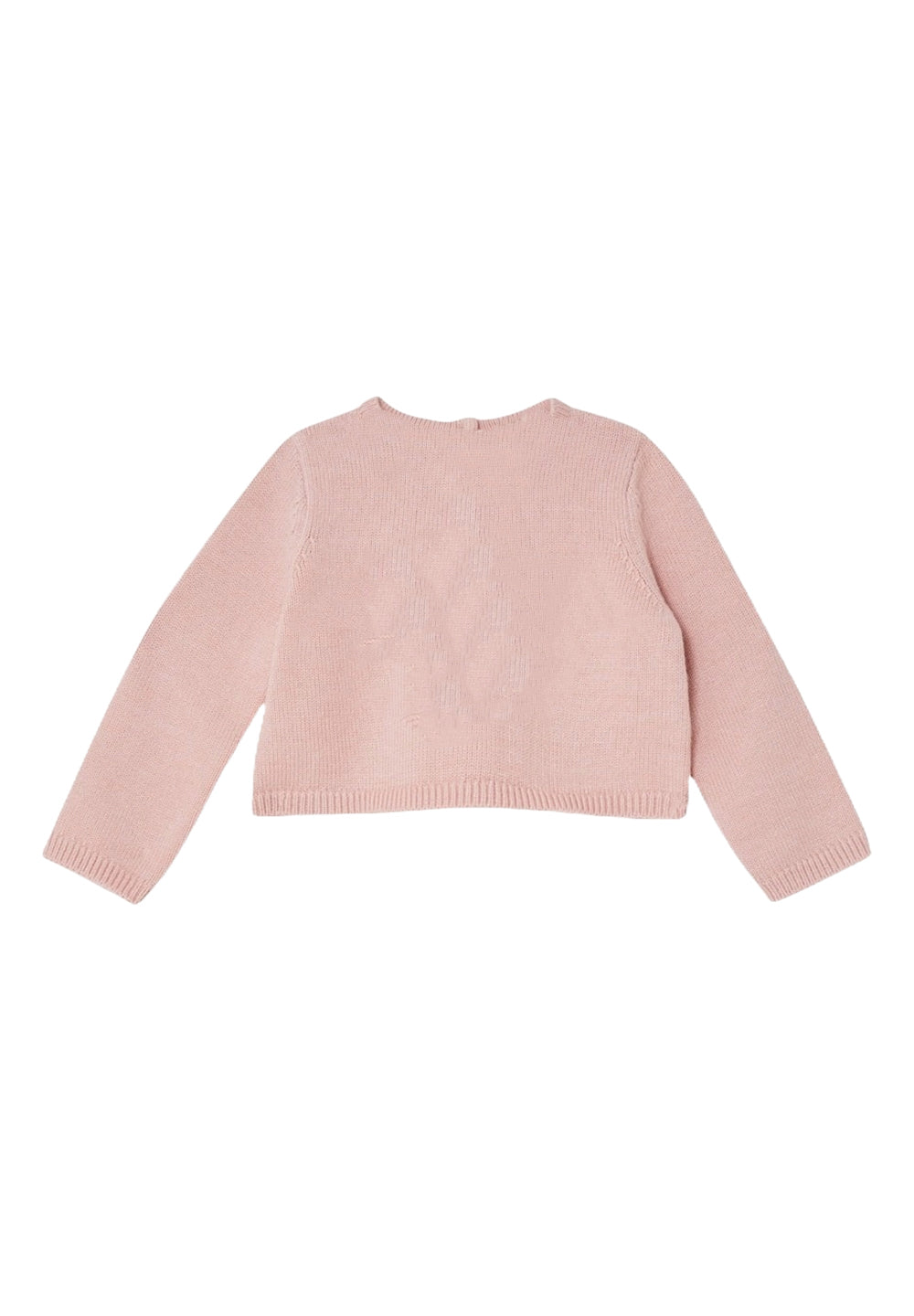 Pink sweater for baby girl