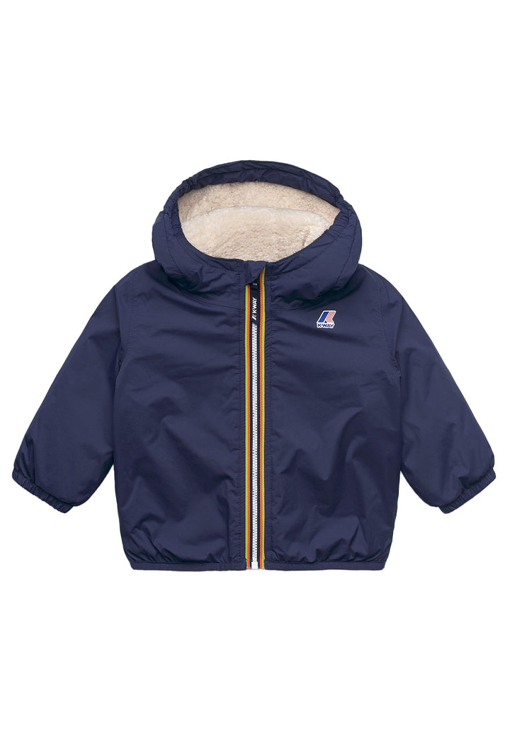 Giubbotto blu navy per neonato