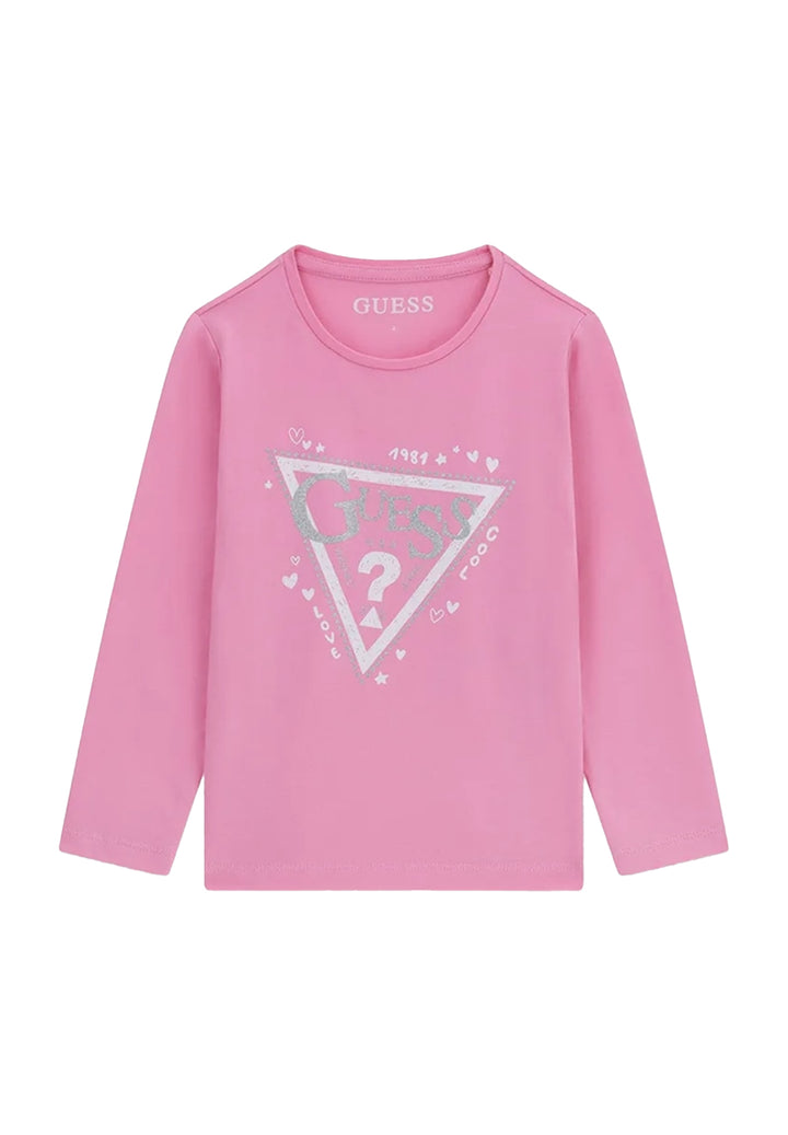 T-shirt rosa per bambina