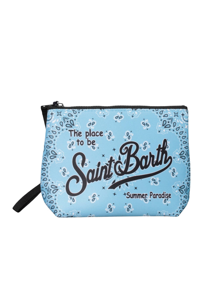 Pochette celeste per bambina