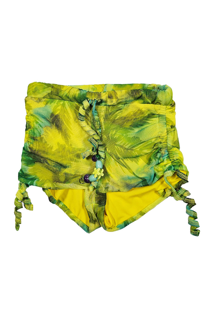 Short verde per bambina