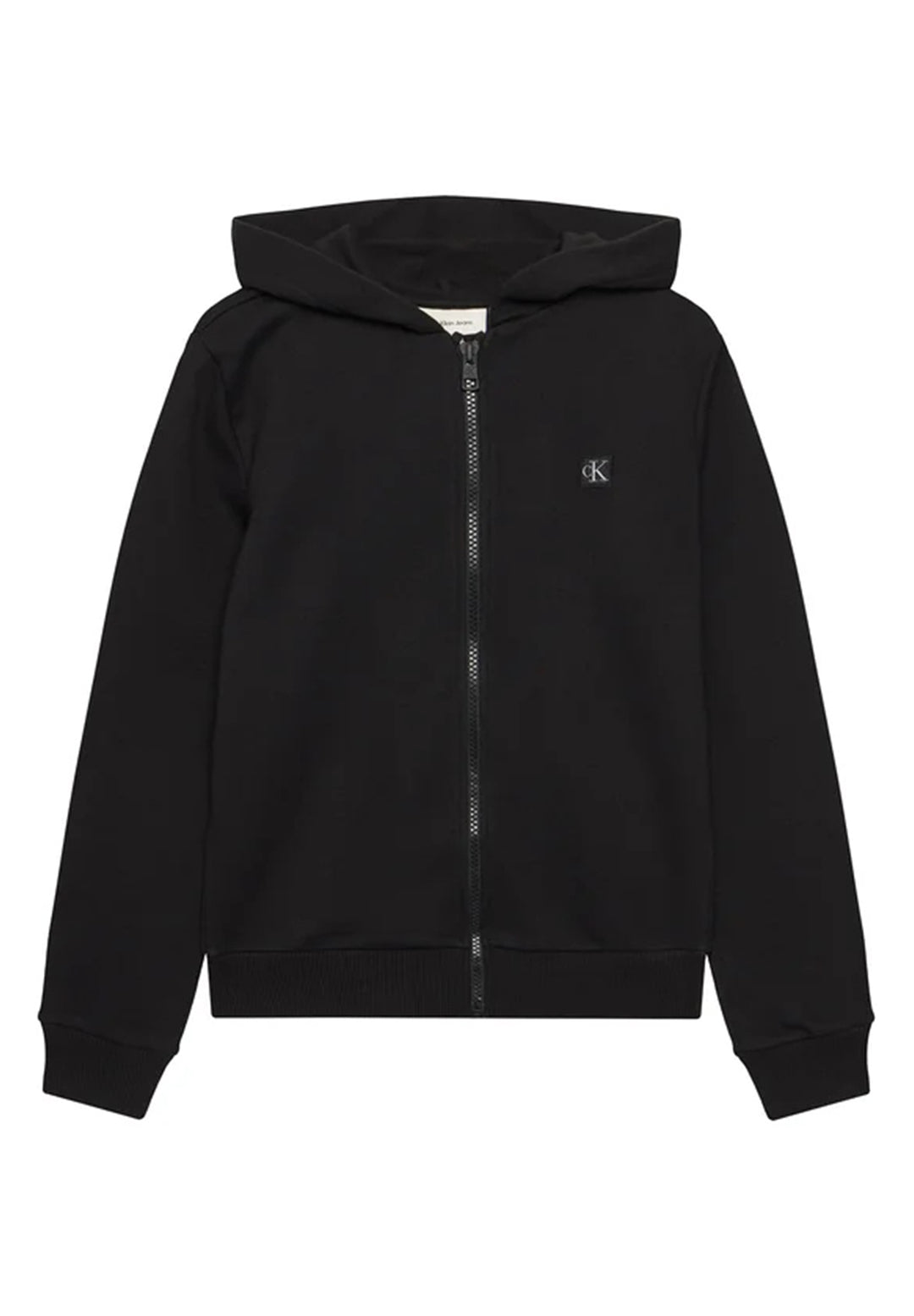 Felpa cappucio nera unisex