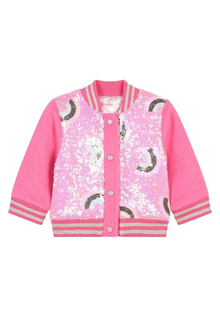 Rosa Jacke für Mädchen