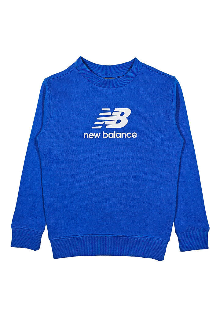 Royal blue crewneck sweatshirt for boy