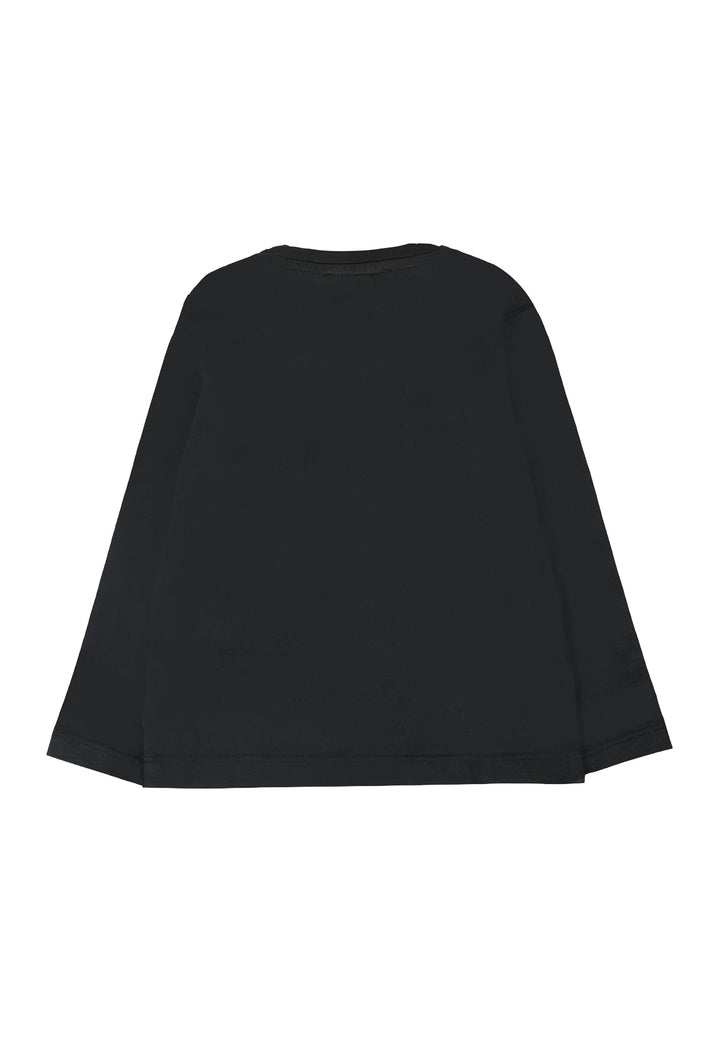 T-shirt nera per neonato