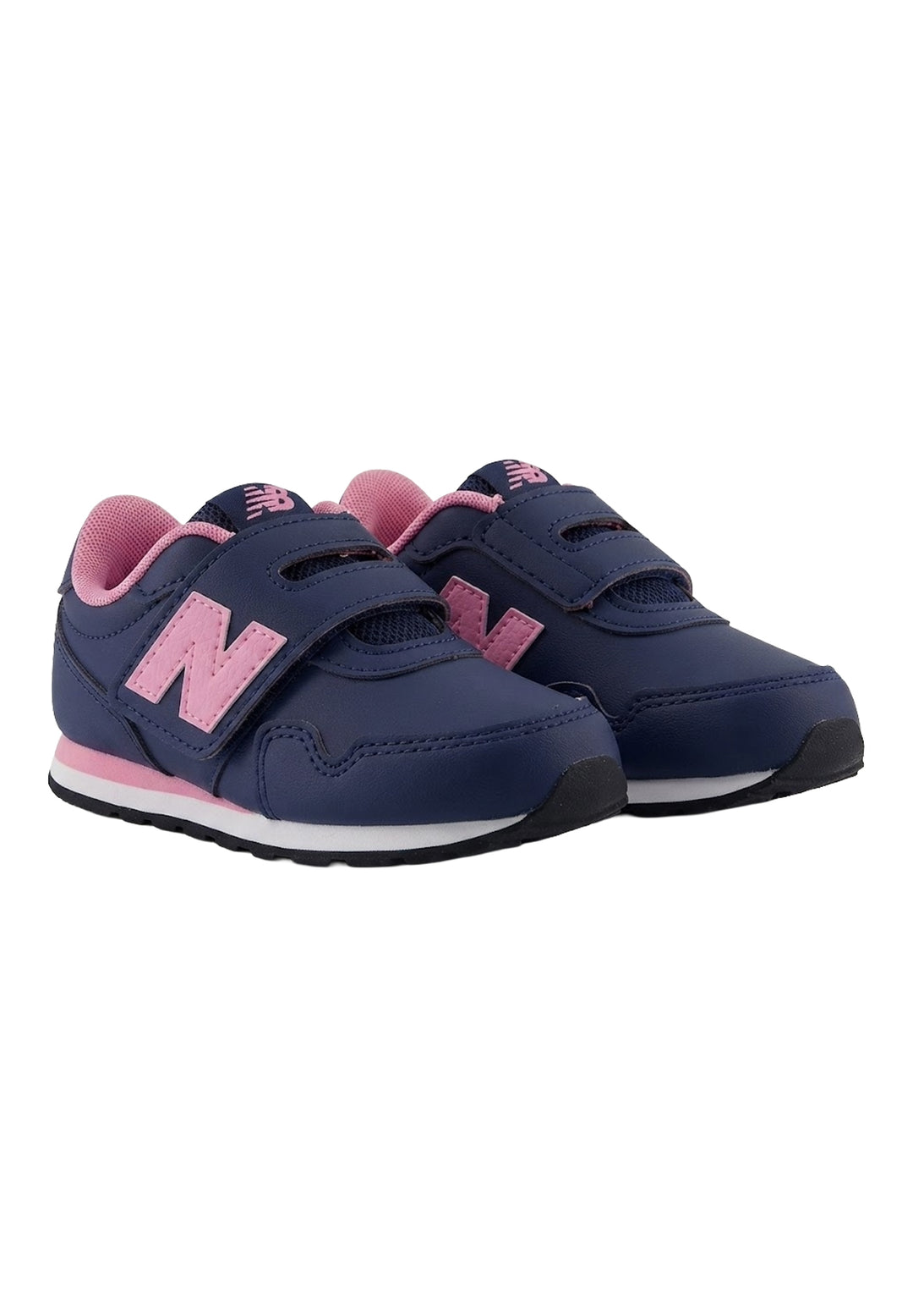 Scarpe blu-rosa per neonata