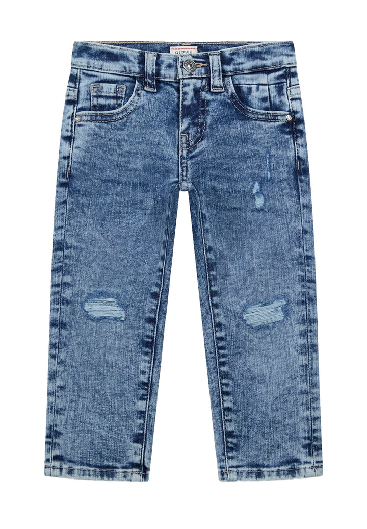 Jeans blu denim per bambino