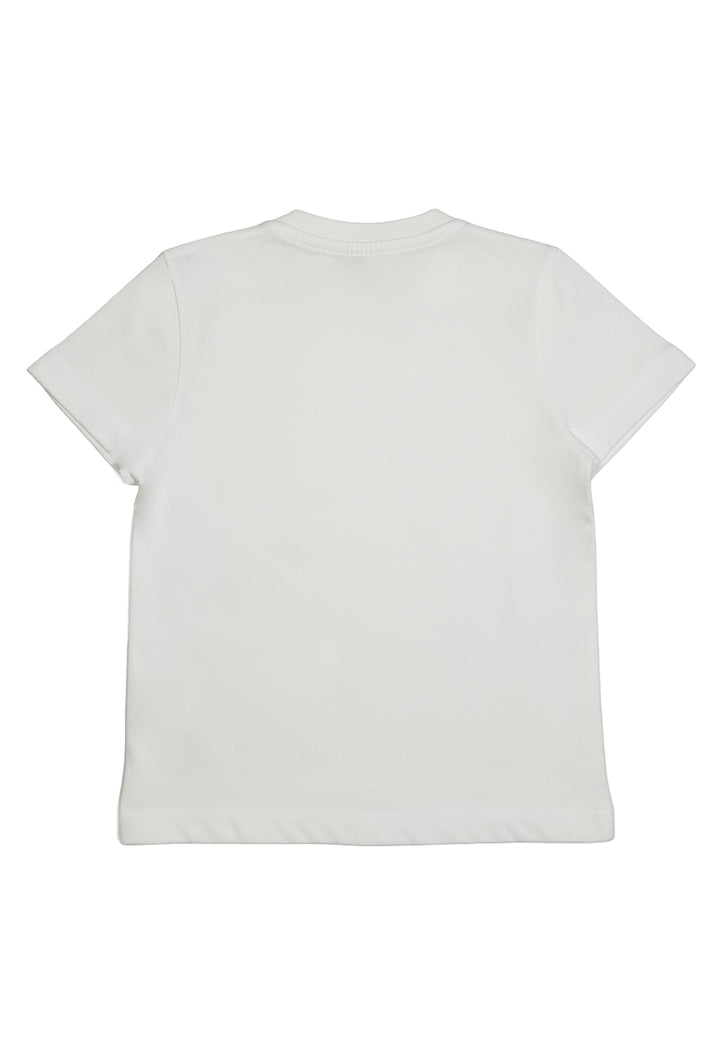 T-shirt bianca per neonato