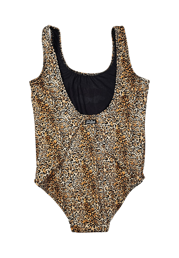 Costume intero leopardato per bambina - Primamoda kids