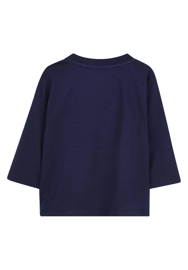 T-shirt blu per neonato