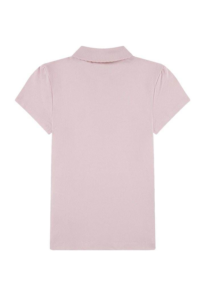 Polo rosa per bambina