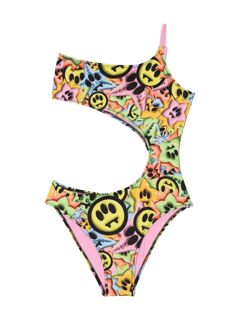 Costume intero multicolor per bambina